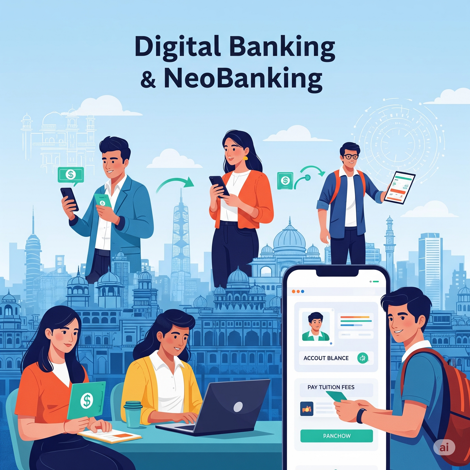 Digital Banking या Neobanking की New क्रांति! - Tech Finance Trends