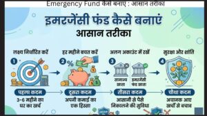 Emergency Fund कैसे बनाएं : आसान तरीका